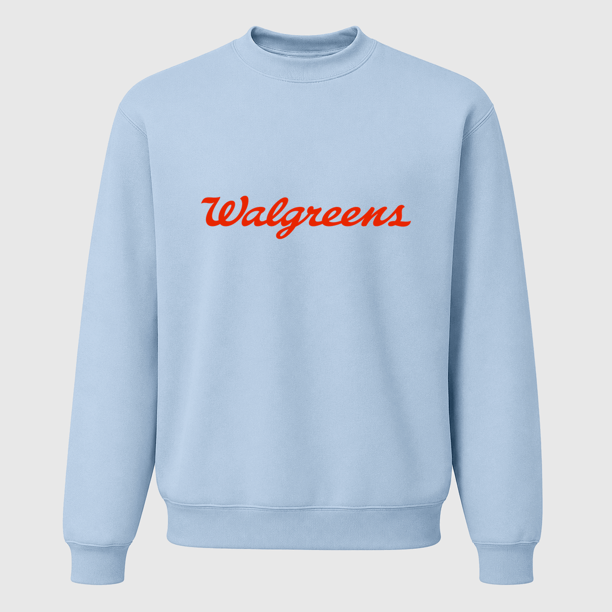 Men's Walgreens Crewneck Sweatshirt - Sky Blue