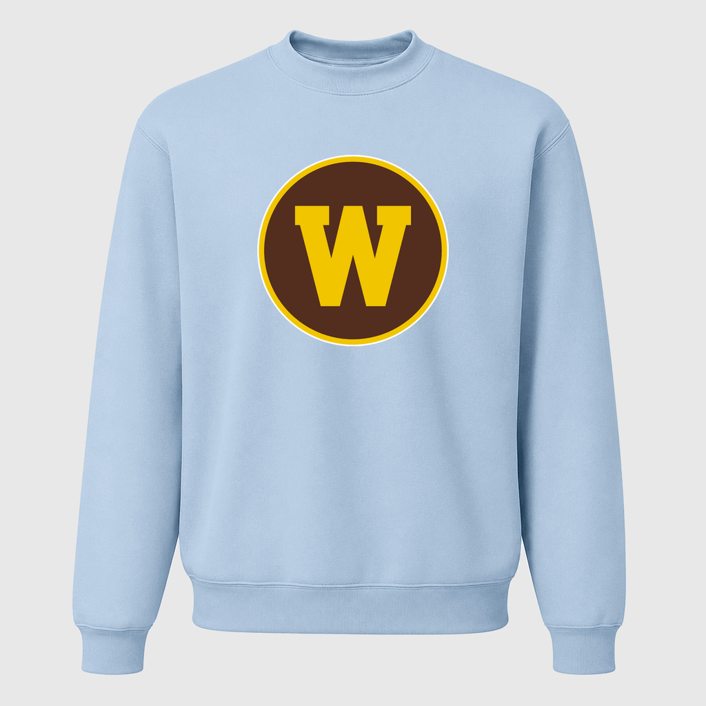 Men's Western Michigan Broncos Crewneck Sweatshirt - Sky Blue