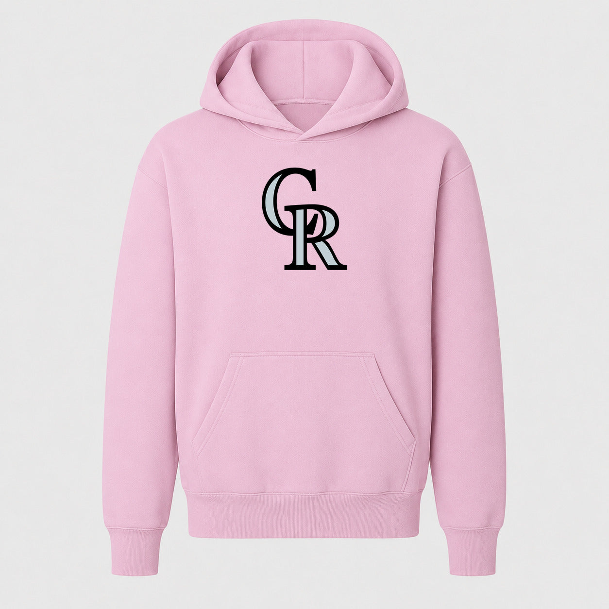 Youth Colorado Rockies Pullover Hoodie - Light Pink