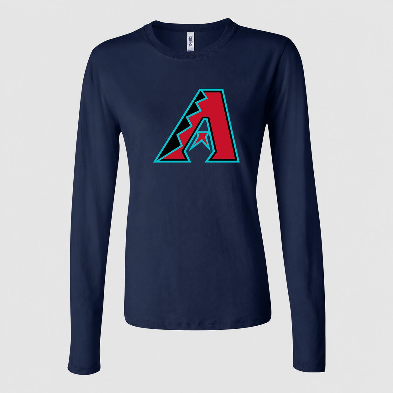 Women's Arizona Diamondbacks Long Sleeve T-Shirt - Navy