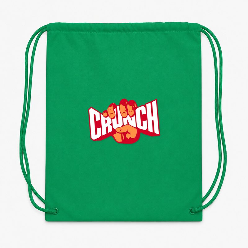 Crunch Fitness Drawstring Bag - Green