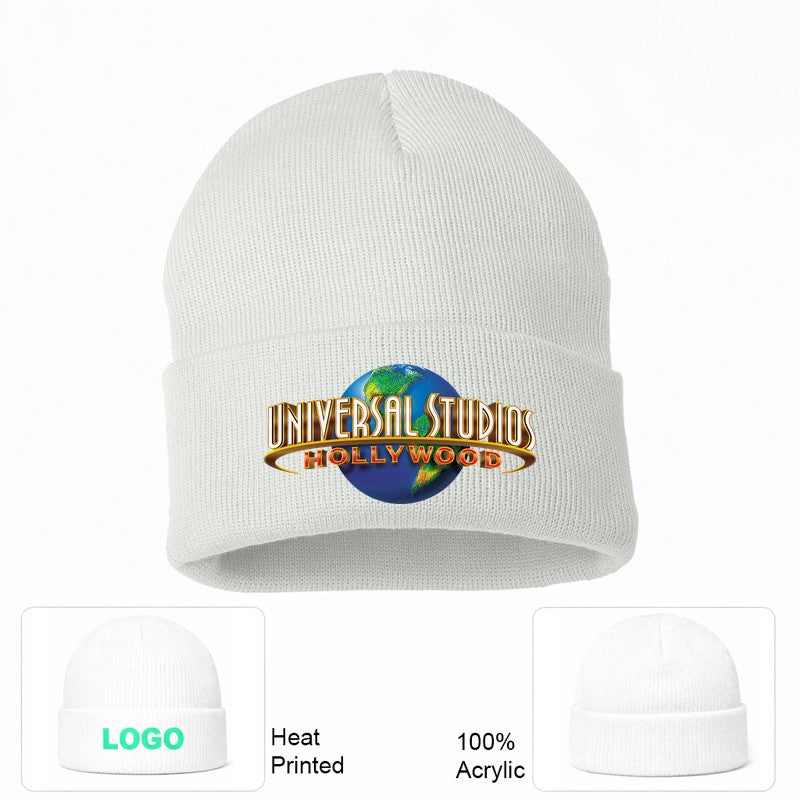 Universal Studios Hollywood Beanie Hat - White