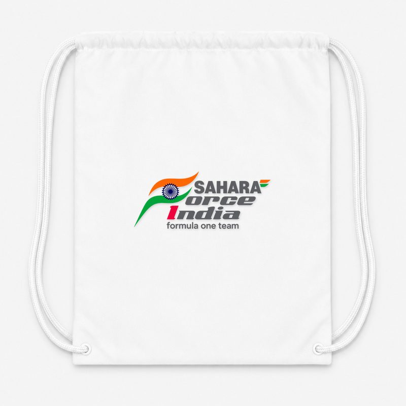 Sahara Force India Formula One Team Drawstring Bag - White