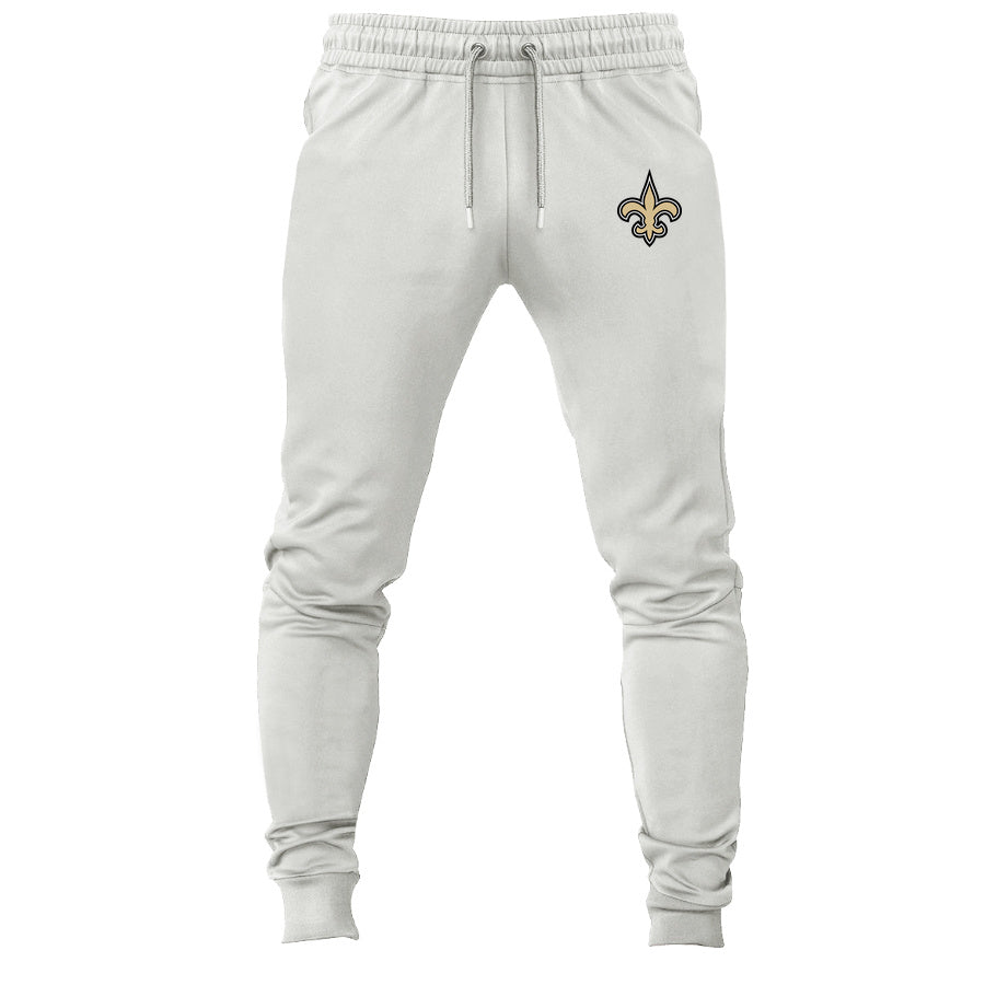 New Orleans Saints joggers sweatpants - White