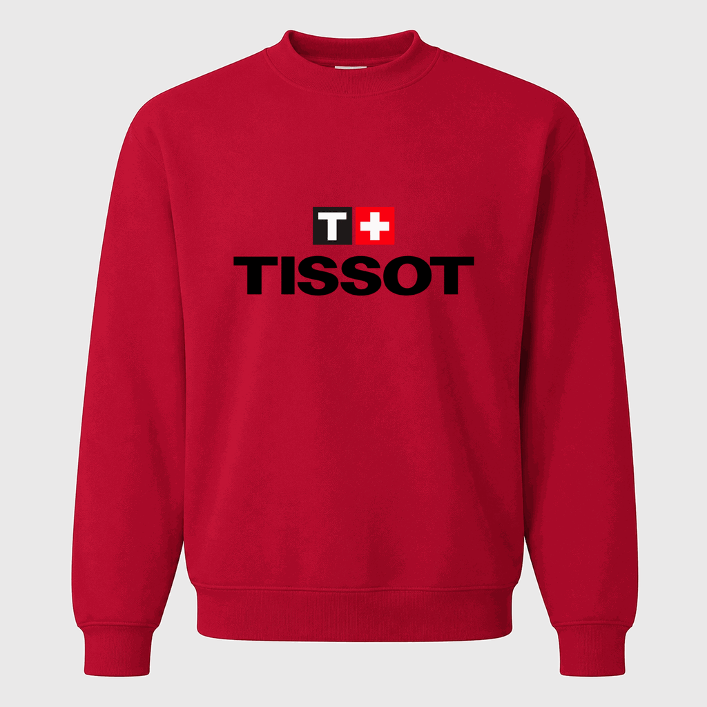 Men's Tissot Crewneck Sweatshirt - Red