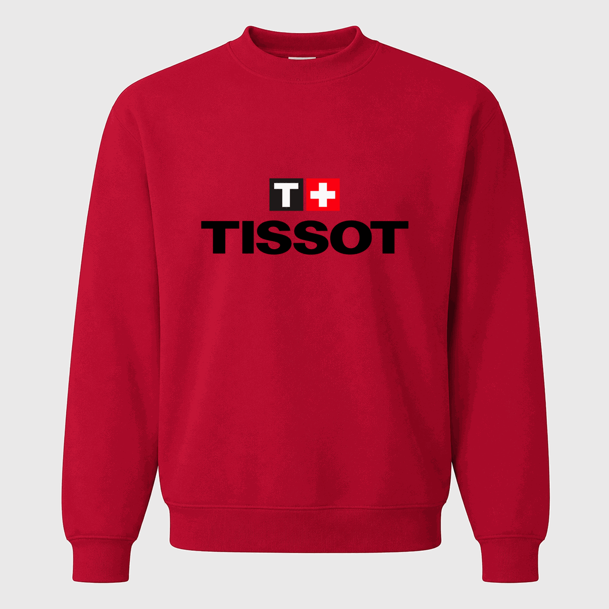 Men's Tissot Crewneck Sweatshirt - Red