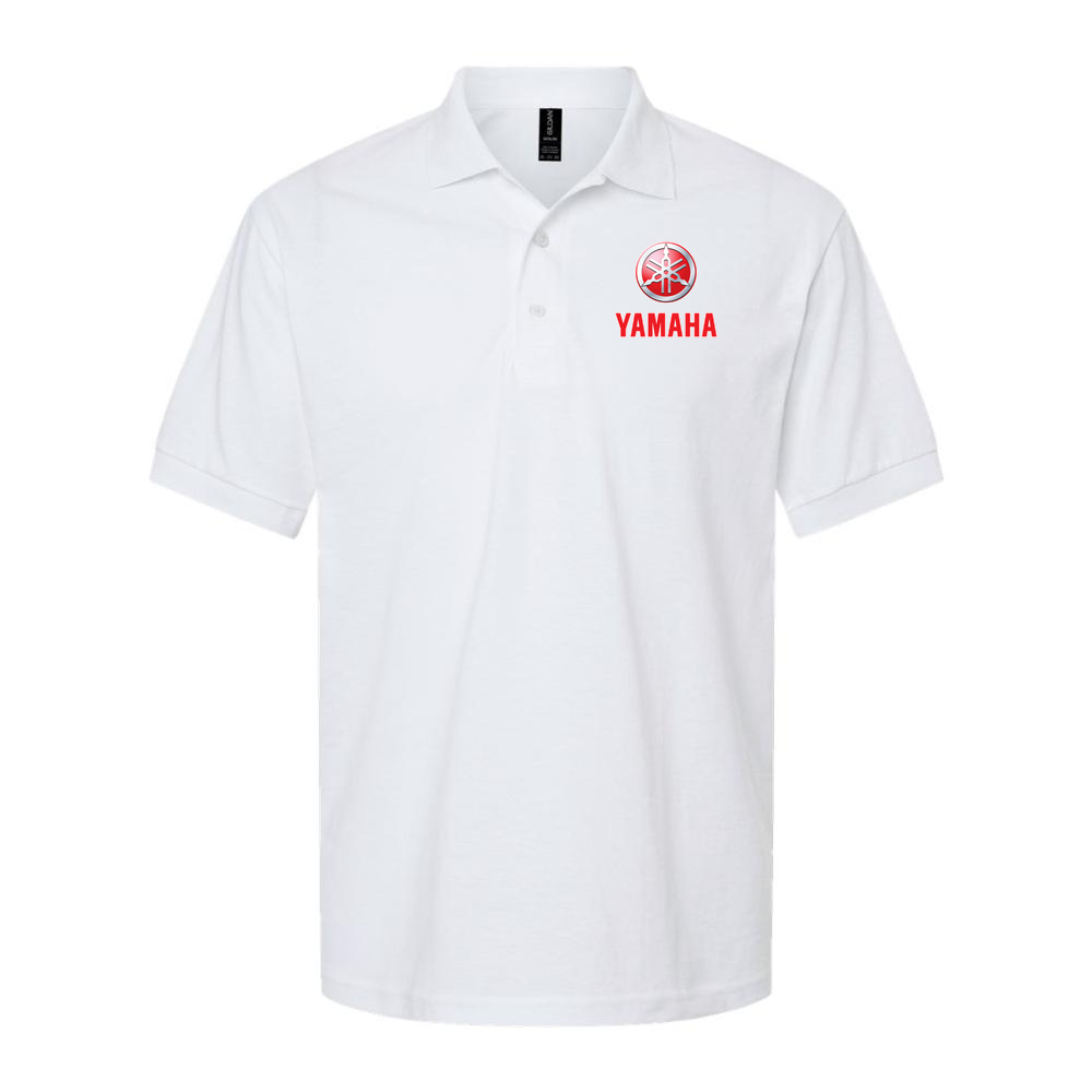 Men's Yamaha Dry Blend Polo - White