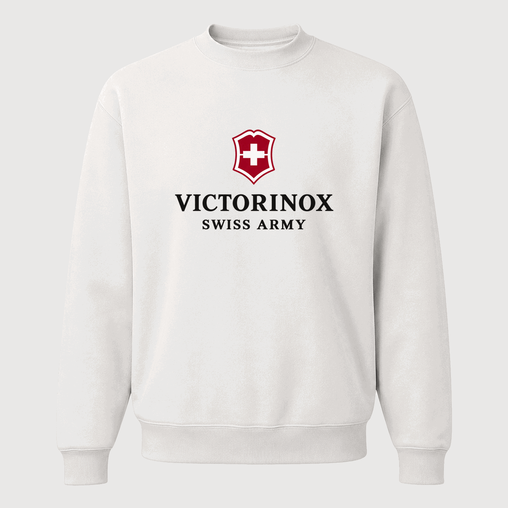 Men's Victorinox Swiss Army Crewneck Sweatshirt - White