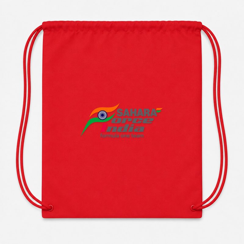 Sahara Force India Formula One Team Drawstring Bag - Red
