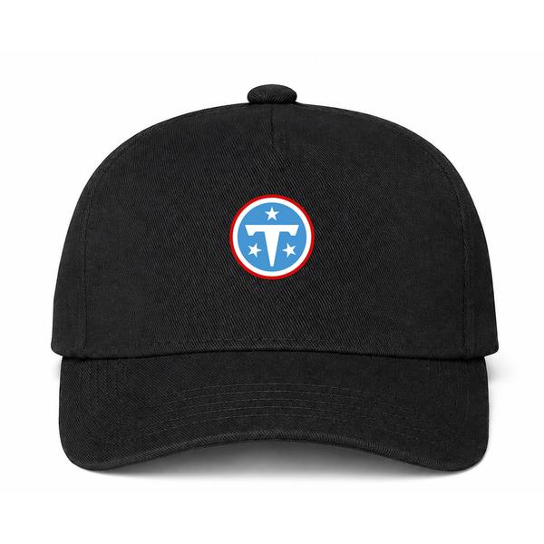 Tennessee Titans NFL Logo Black Dad Baseball Cap Hat