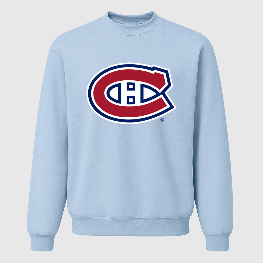 Men's Montreal Canadiens Crewneck Sweatshirt - Sky Blue
