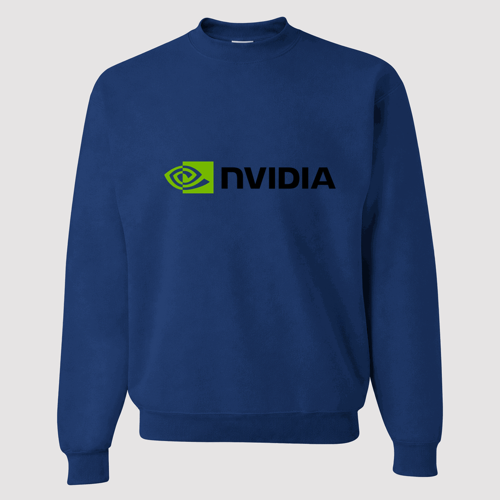 Men's NVIDIA Crewneck Sweatshirt - Blue