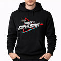 Men's Crash The Super Bowl Pullover Hoodie - Black