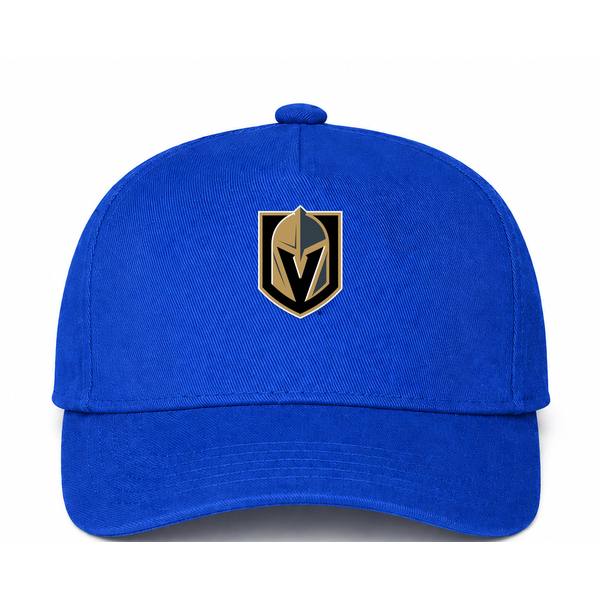 Vegas Golden Knights NHL Logo Blue Dad Baseball Cap Hat