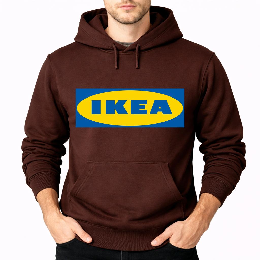 Men's Ikea Pullover Hoodie - Brown