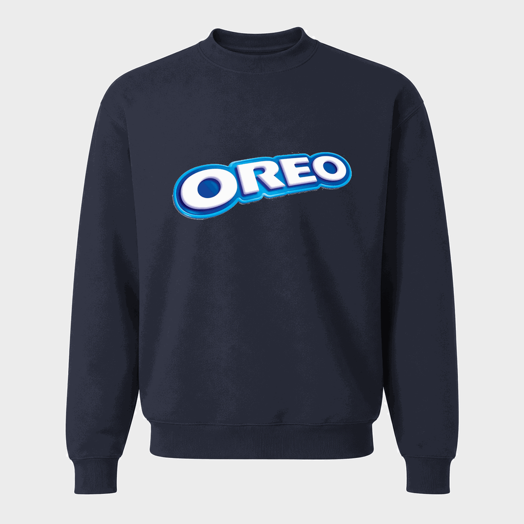Men's Oreo Crewneck Sweatshirt - Navy