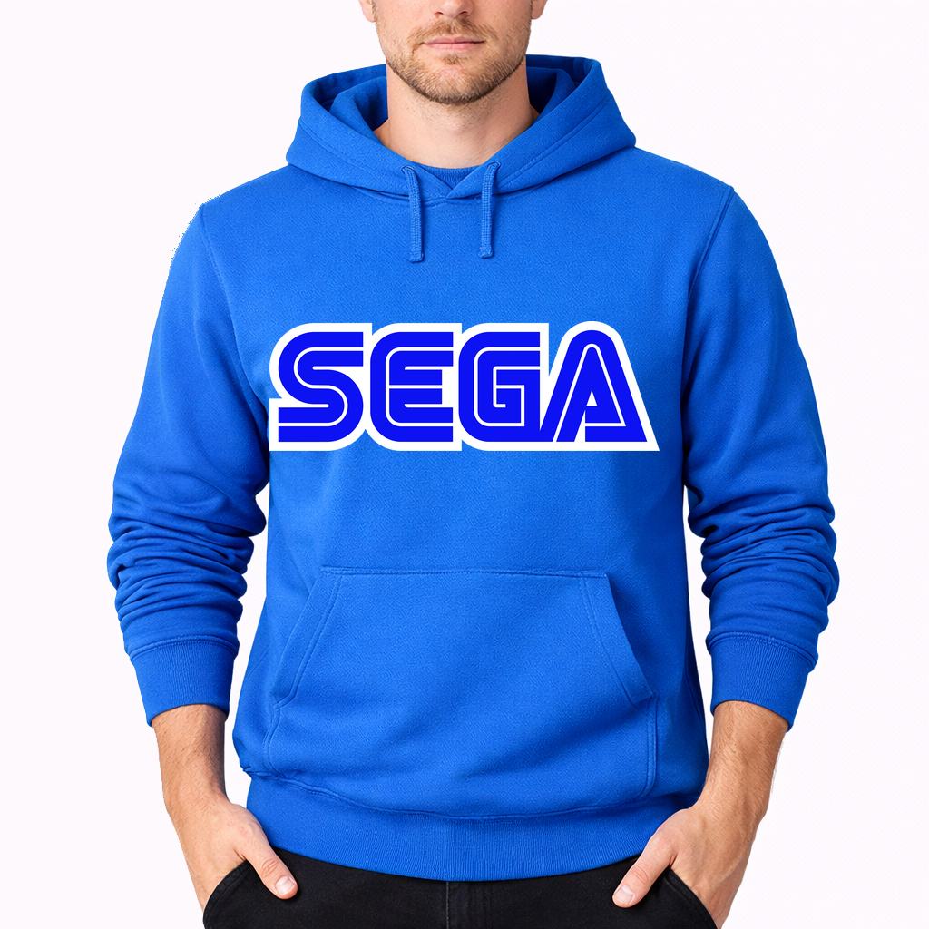 Men's SEGA Pullover Hoodie - Azure