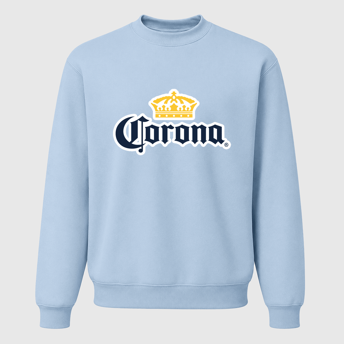Men's Corona Crewneck Sweatshirt - Sky Blue