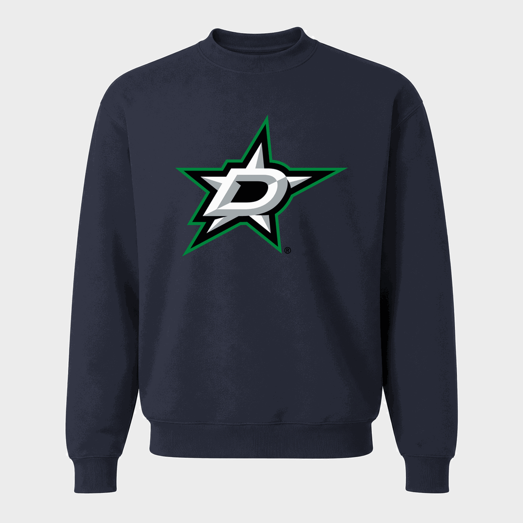 Men's Dallas Stars Crewneck Sweatshirt - Navy