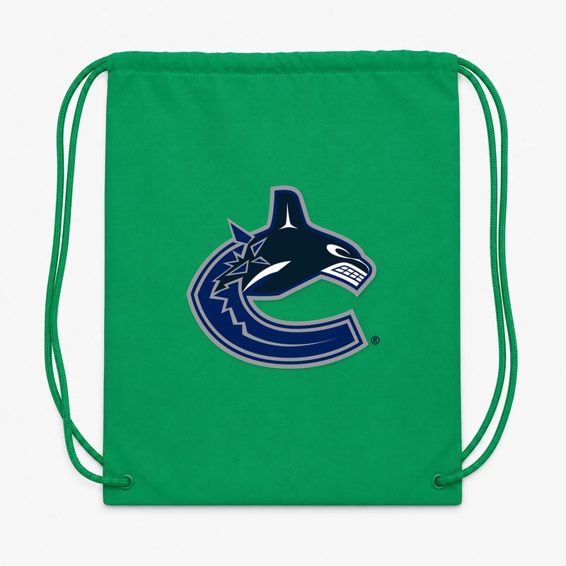 Vancouver Canucks Drawstring Bag - Green