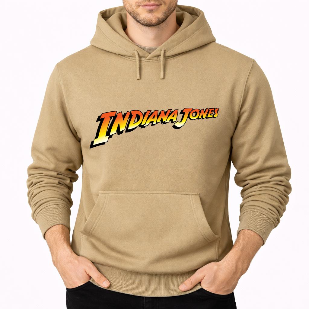 Men's Indiana Jones Pullover Hoodie - Tan