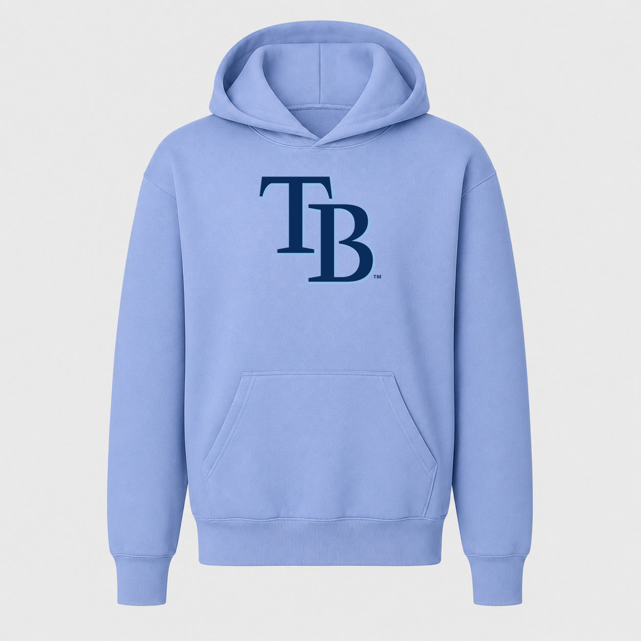 Youth Tampa Bay Rays Pullover Hoodie - Light Blue