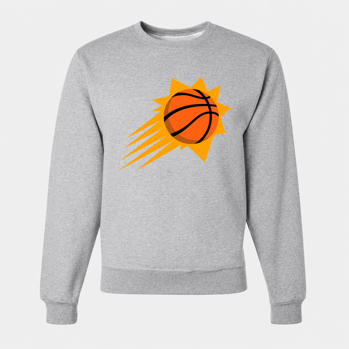 Men's Phoenix Suns Crewneck Sweatshirt - Gray