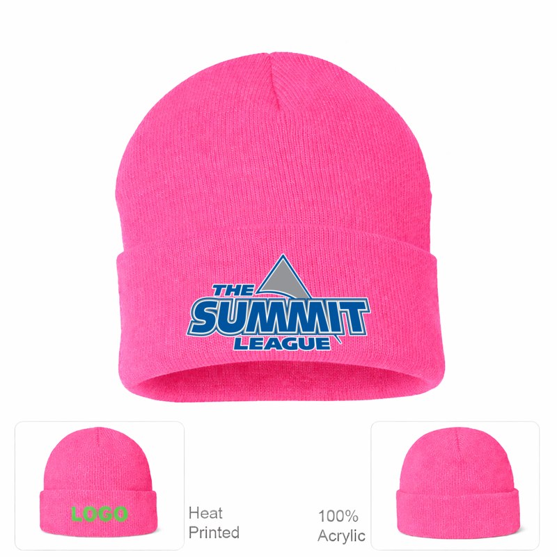 The Summit League Pink Beanie Hat