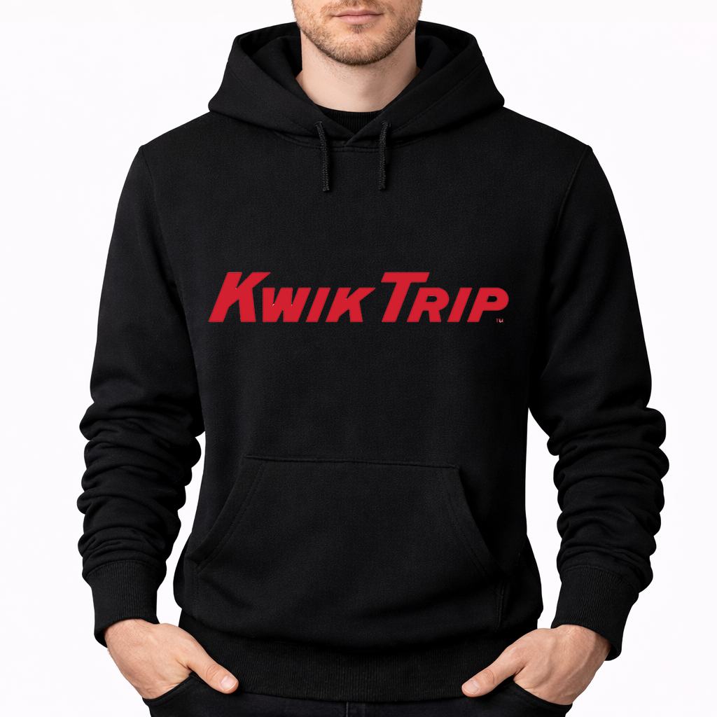 Men's Kwik Trip Pullover Hoodie - Black