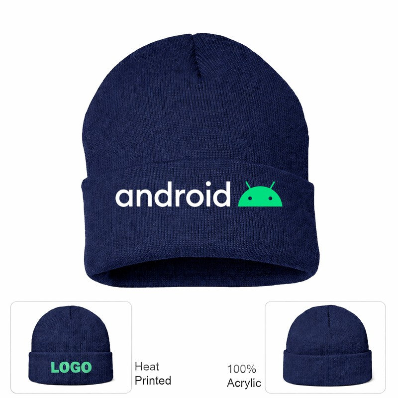 Android White Snapback Hat