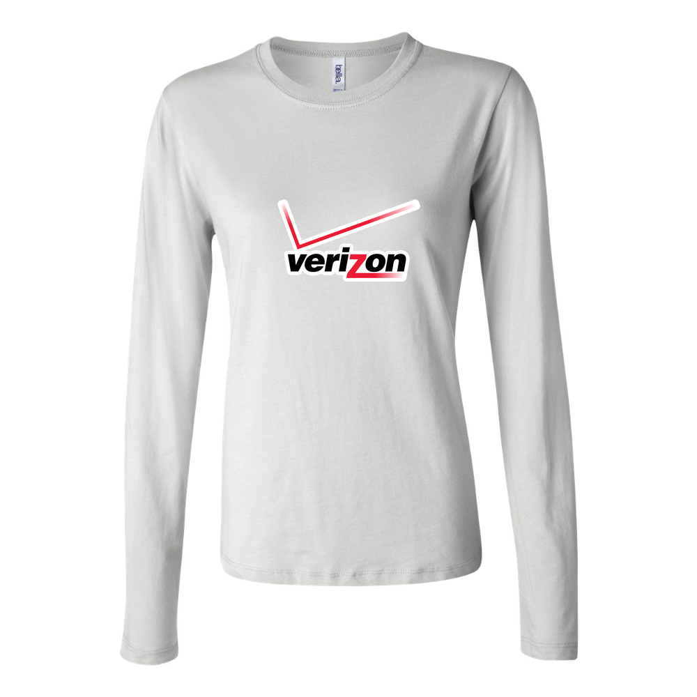 Women's Verizon Wireless Long Sleeve T-Shirt - White