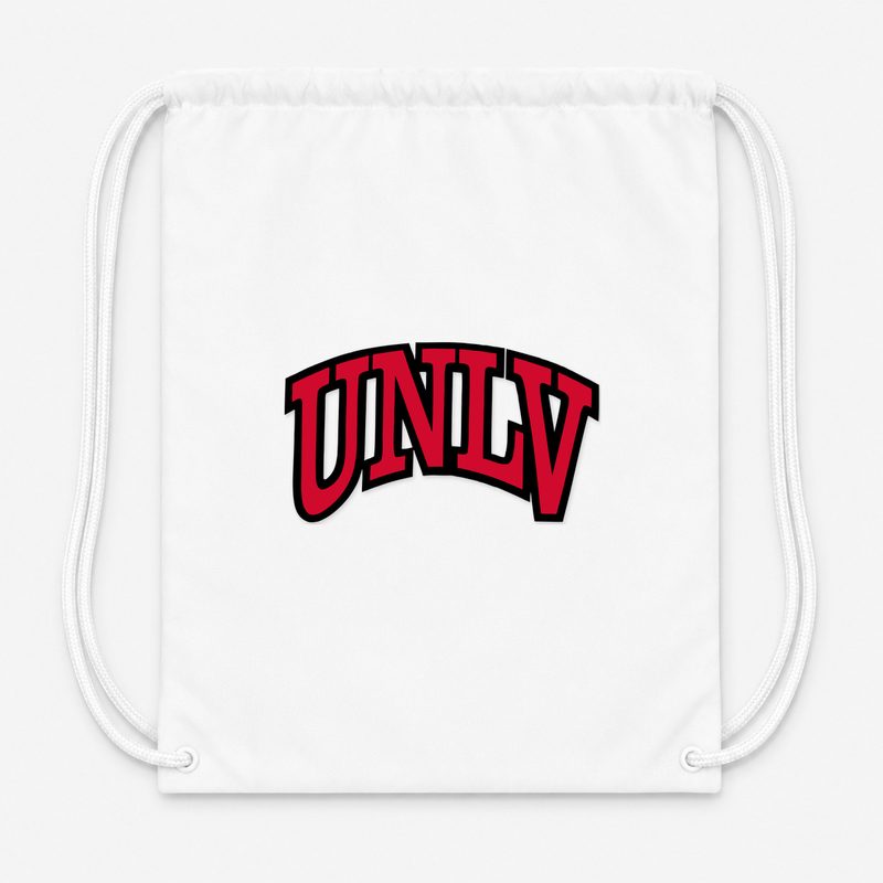 UNLV Rebels Drawstring Bag - White