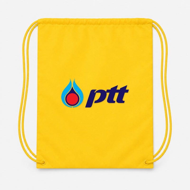 PTT Drawstring Bag - Yellow