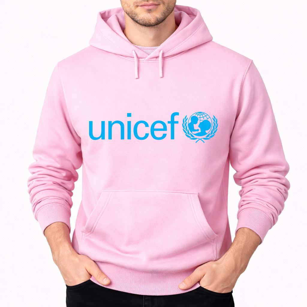 Men's UNICEF Pullover Hoodie - Pink
