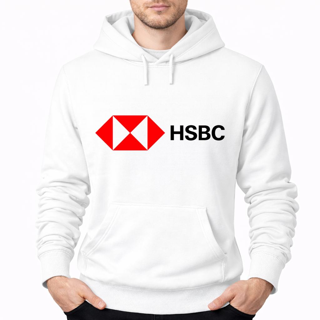 Men's Hsbc Pullover Hoodie - White