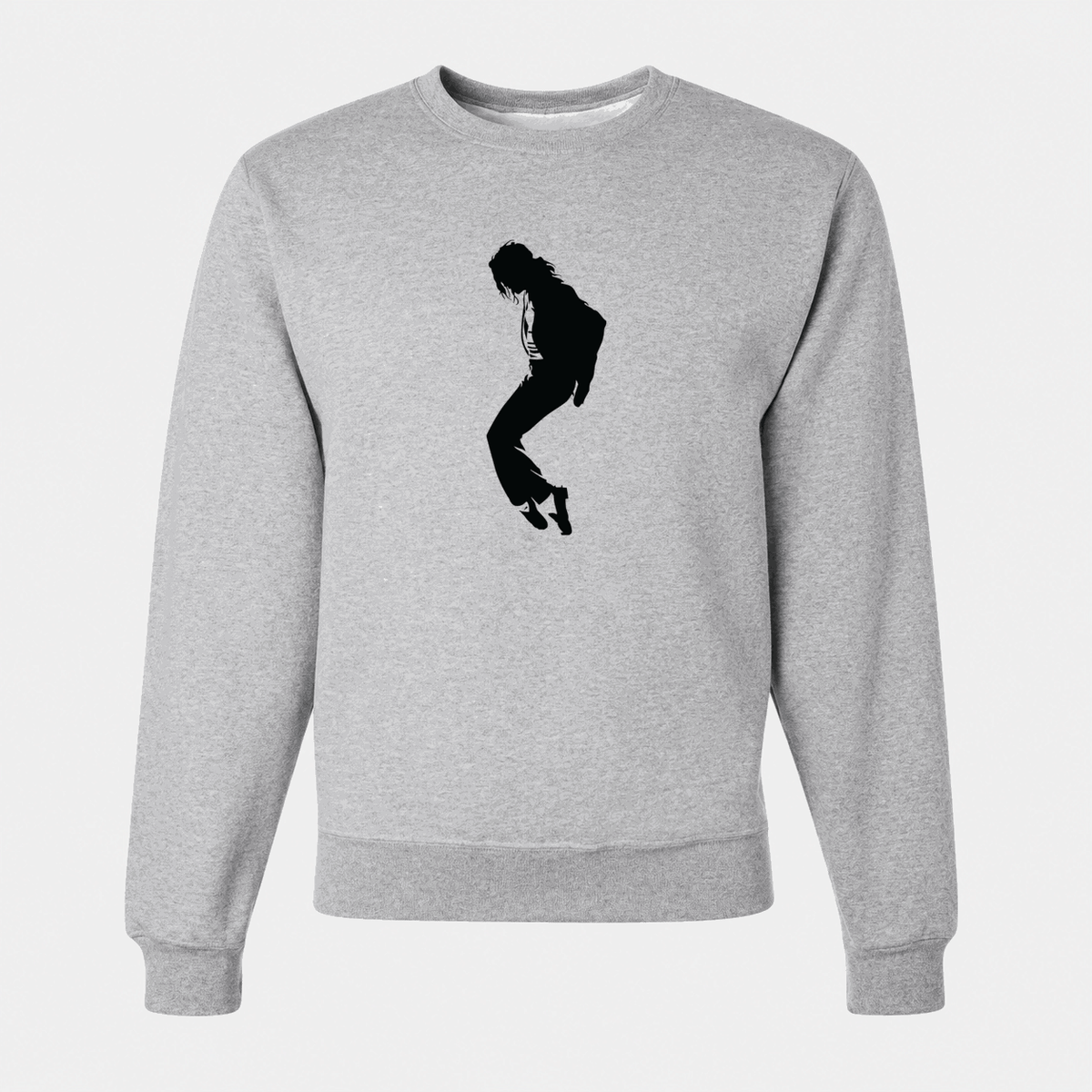 Men's Michael Jackson Crewneck Sweatshirt - Gray