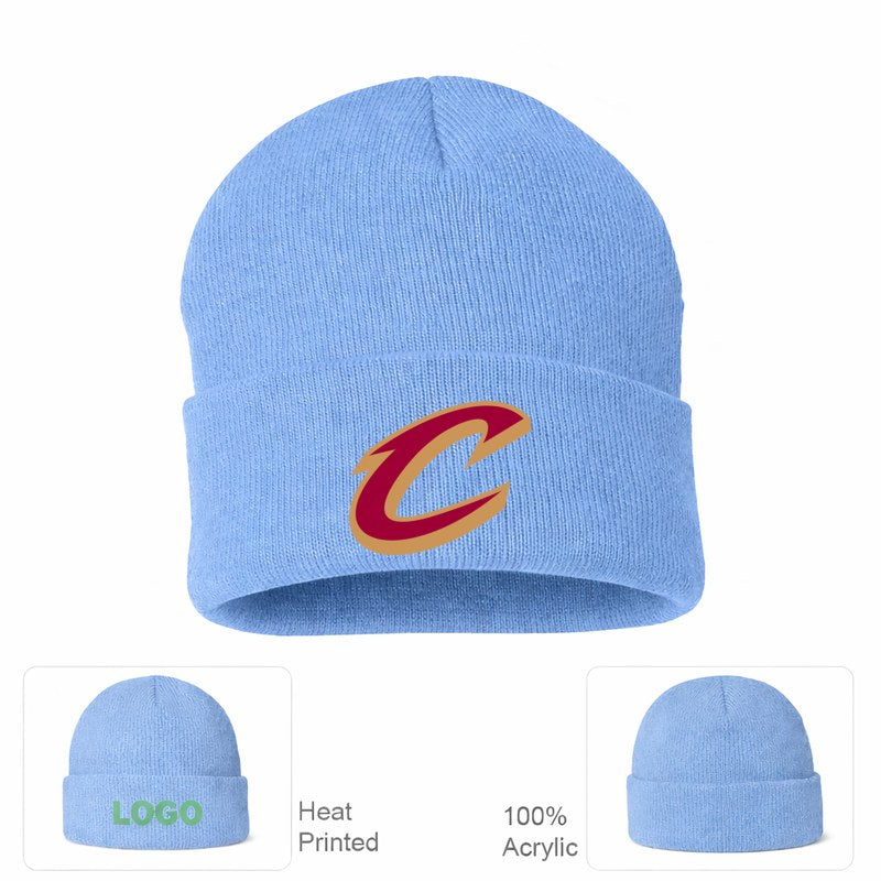 Cleveland Cavaliers Sky Blue Beanie Hat