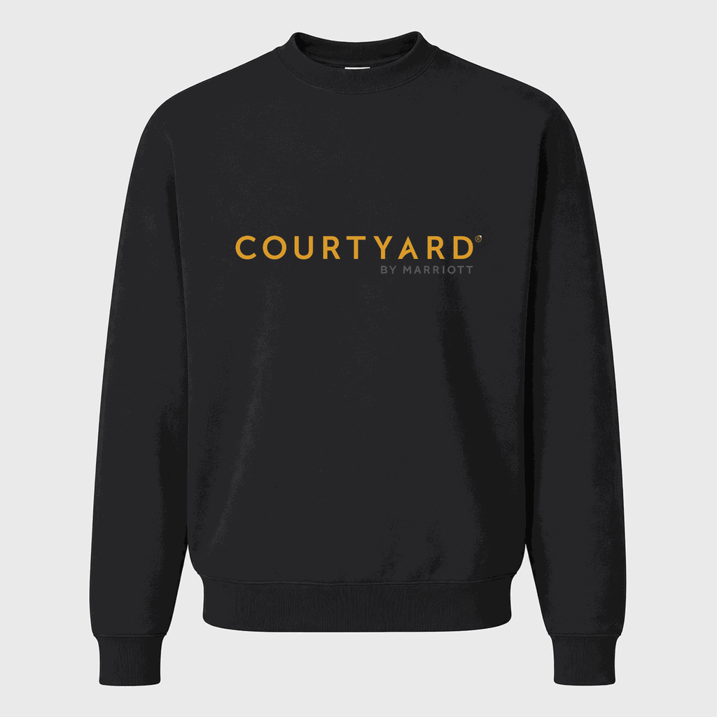 Men's Courtyard Crewneck Sweatshirt - Black