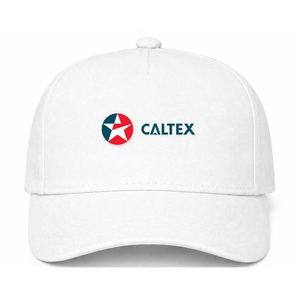 Caltex Logo White Dad Baseball Cap Hat