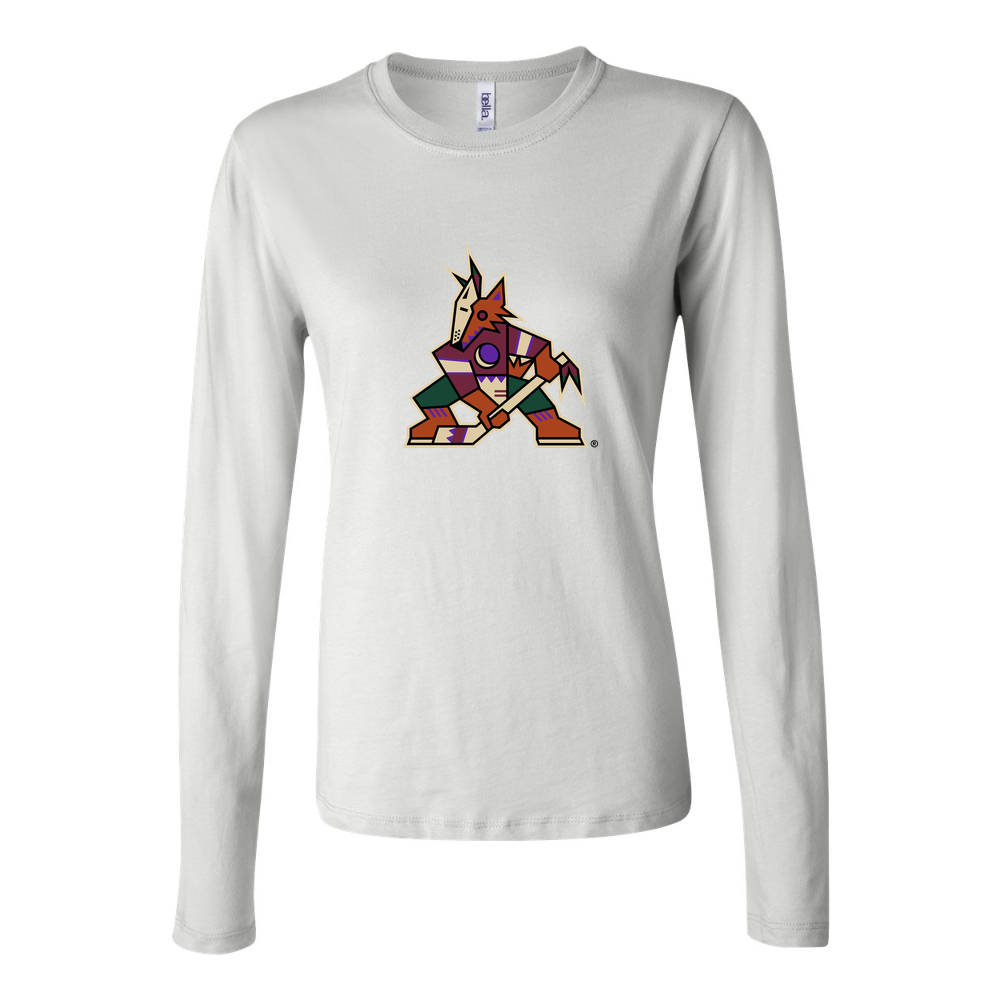 Women's Arizona Coyotes Long Sleeve T-Shirt - White
