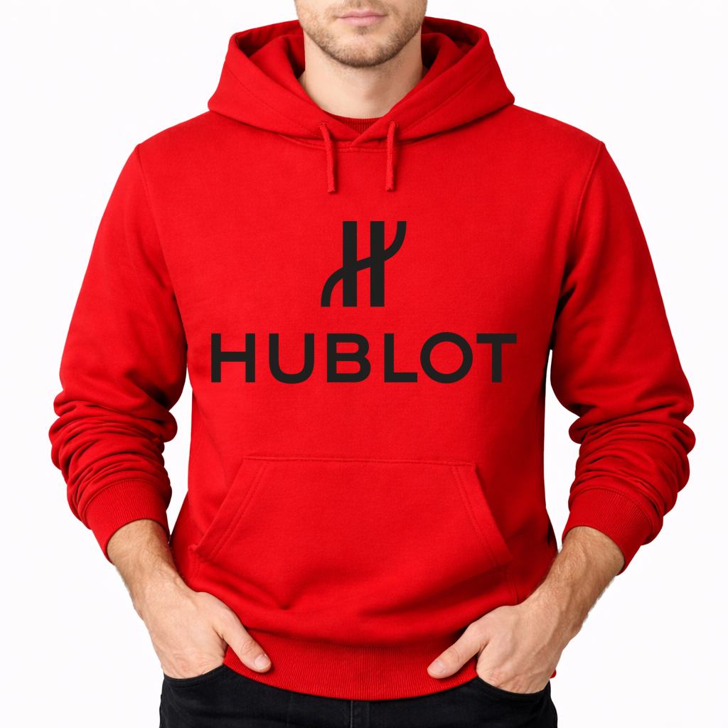 Men's Hublot Pullover Hoodie - Red