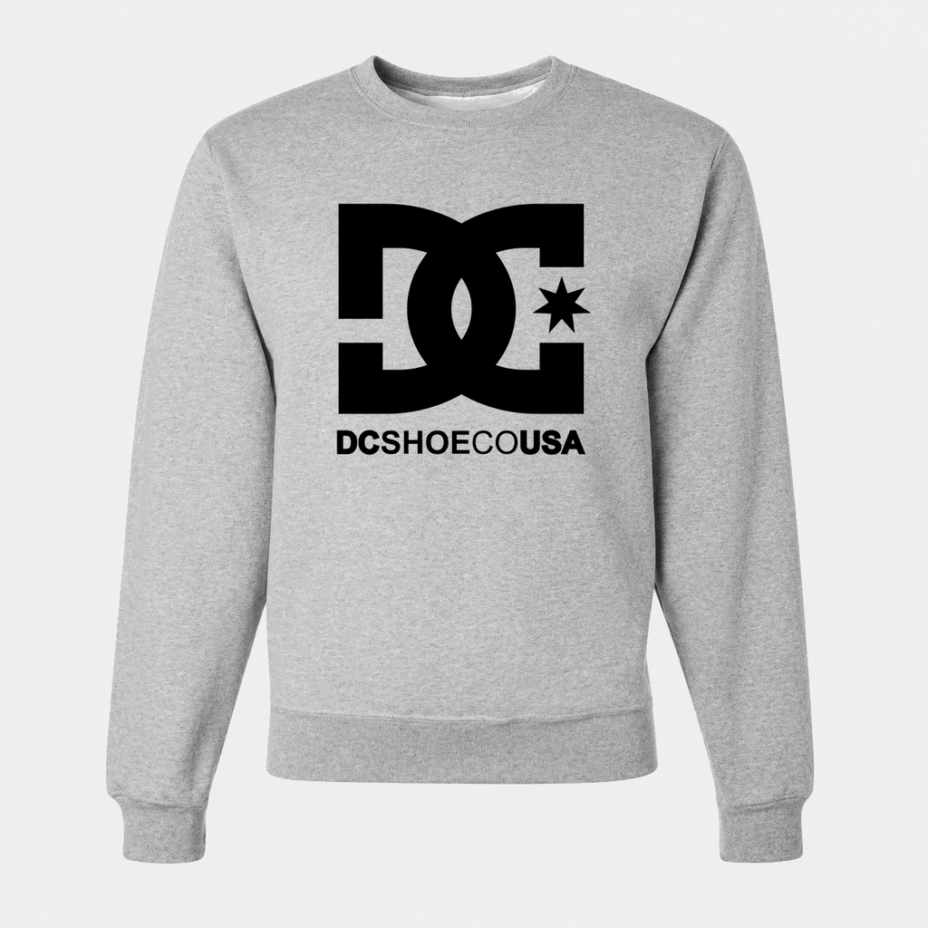 Men's DC Shoes Crewneck Sweatshirt - Gray