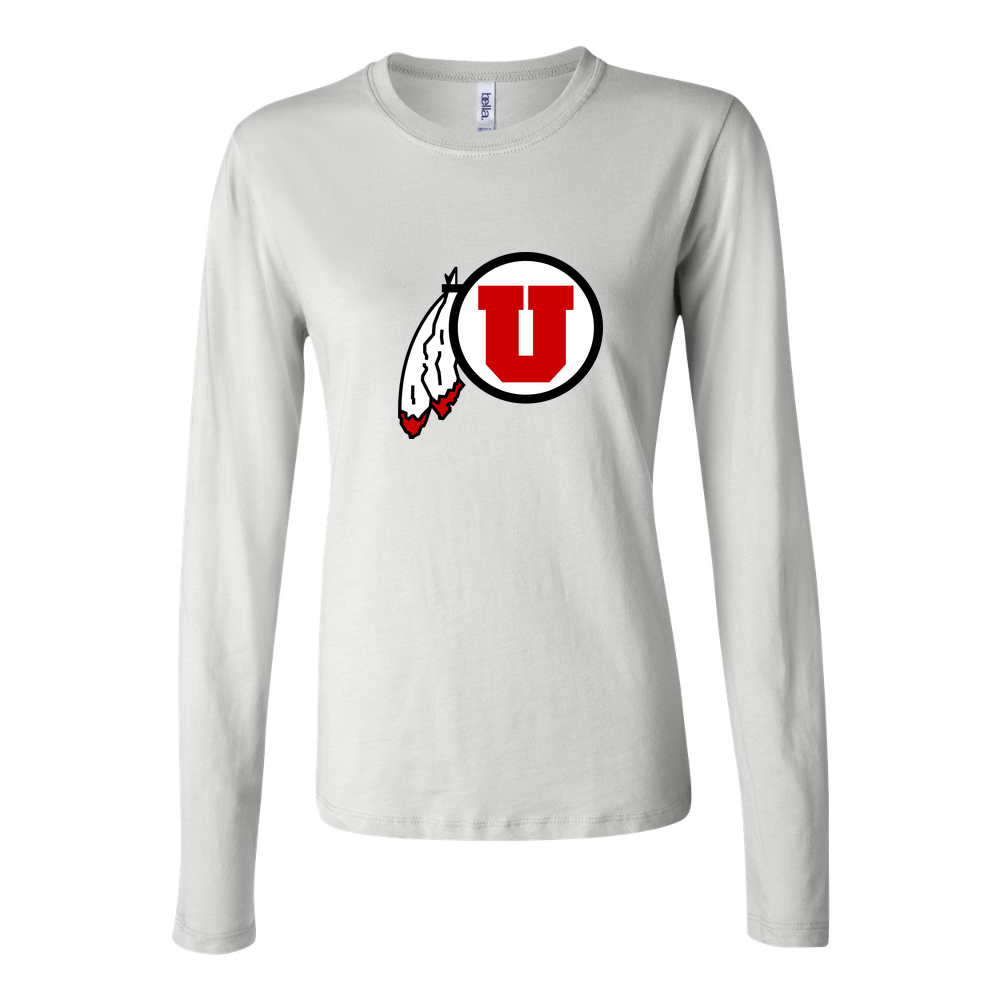 Women's Utah Utes Long Sleeve T-Shirt - White