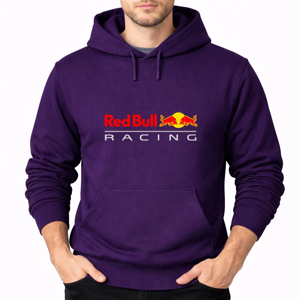 Men's Red Bull Racing Pullover Hoodie - Purple