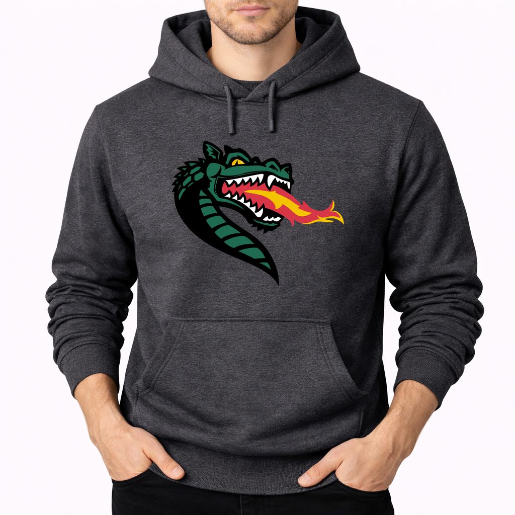 Men's UAB Blazers Pullover Hoodie - Charcoal