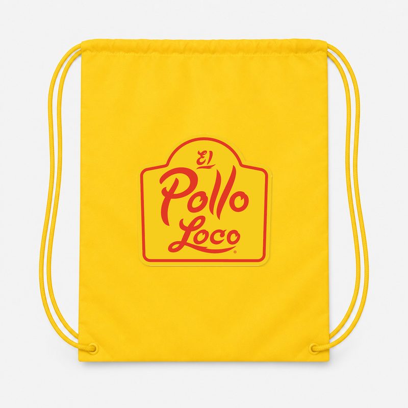 El Pollo Loco Drawstring Bag - Yellow