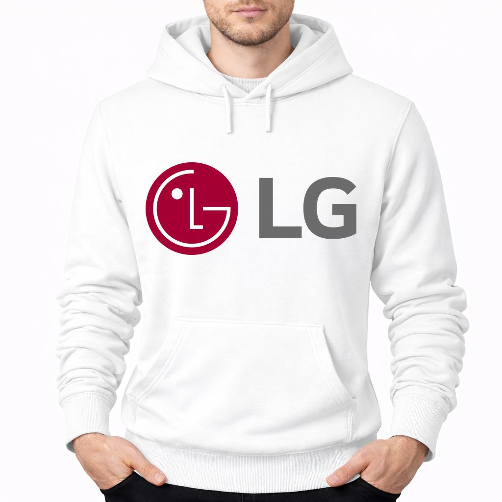 Men's LG Pullover Hoodie - White