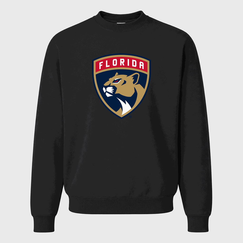 Men's Florida Panthers Crewneck Sweatshirt - Black