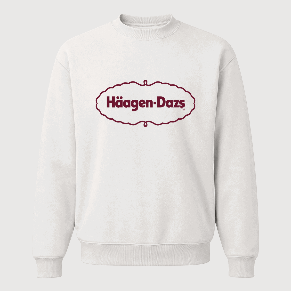 Men's Häagen-Dazs Crewneck Sweatshirt - White