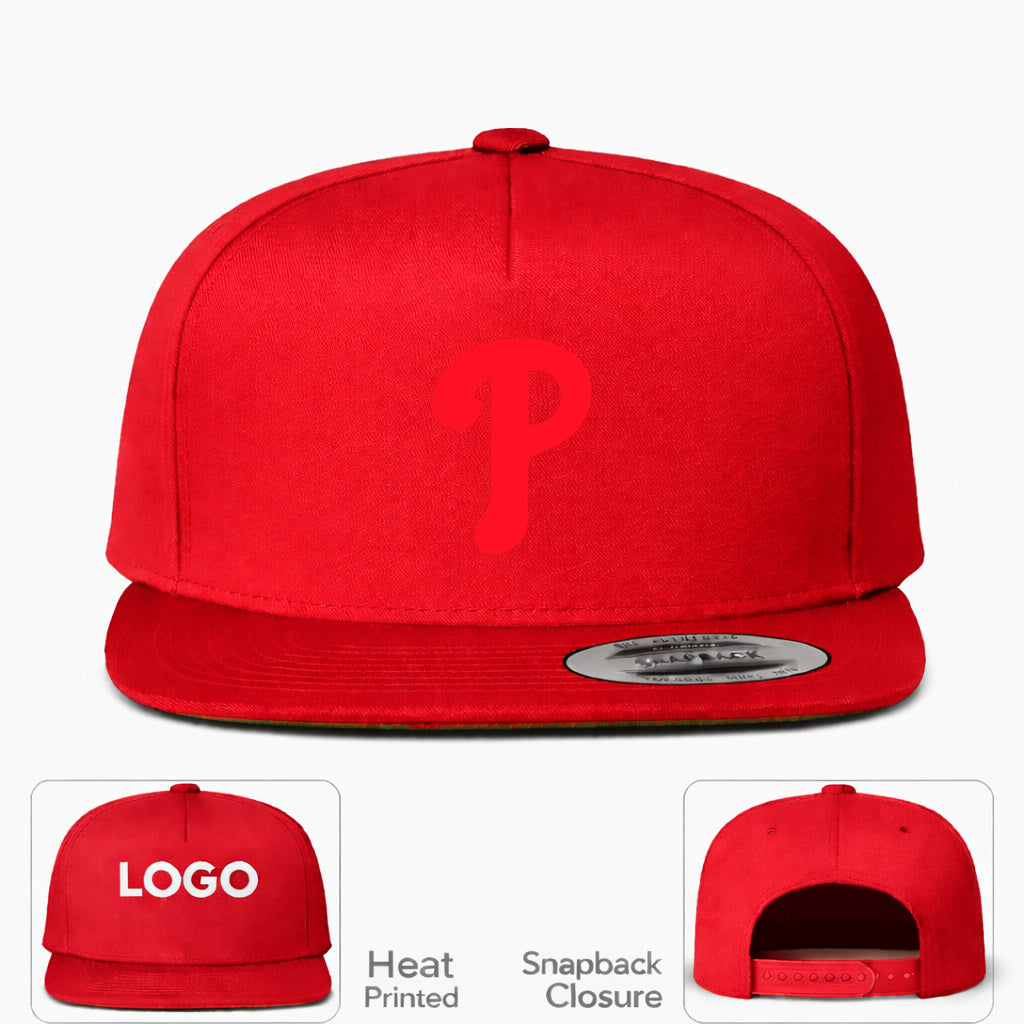 MLB Philadelphia Phillies Snapback Hat - Red